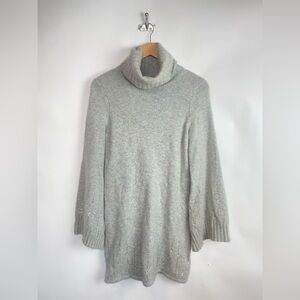 Alice‎ + Olivia Angora Turtleneck Blend Bell sleeve Short Sweater Dress X-Small
